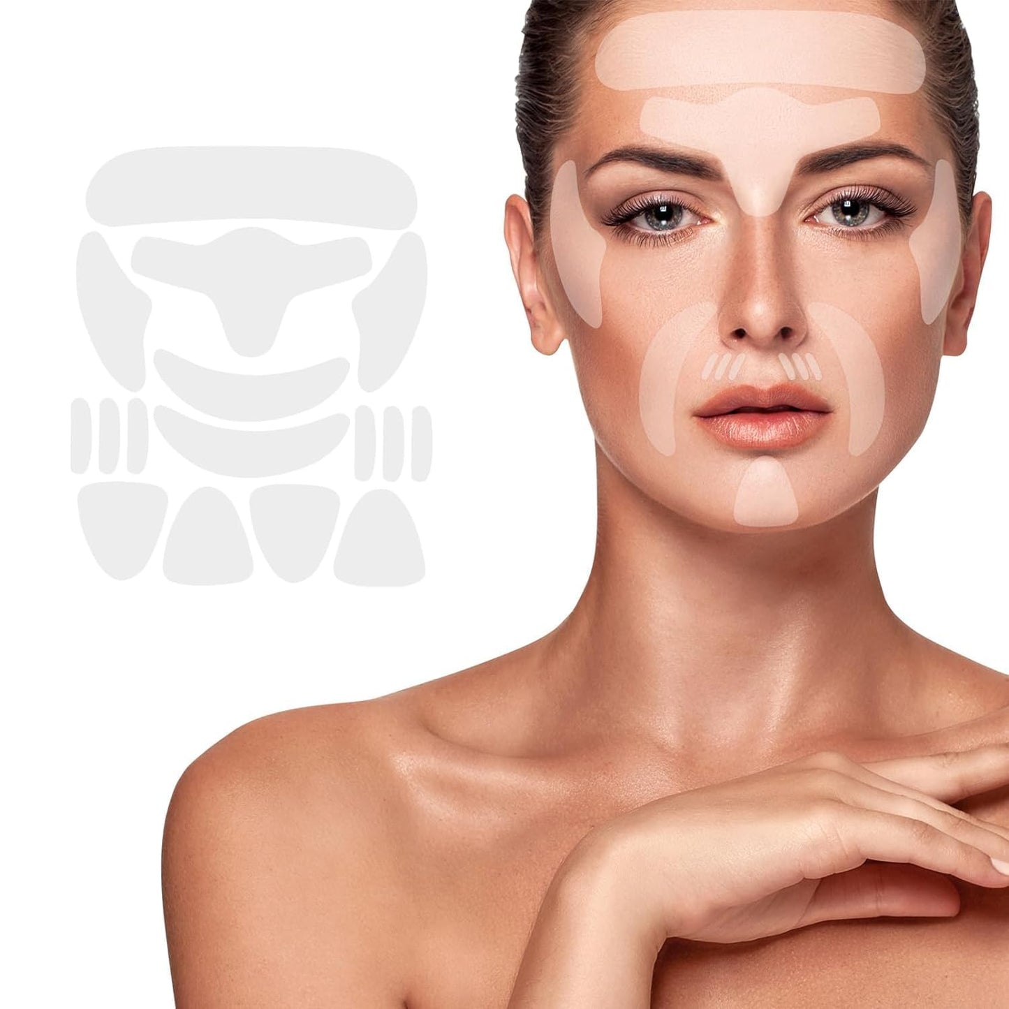 Anti-Wrinkle Reusable Face Patches