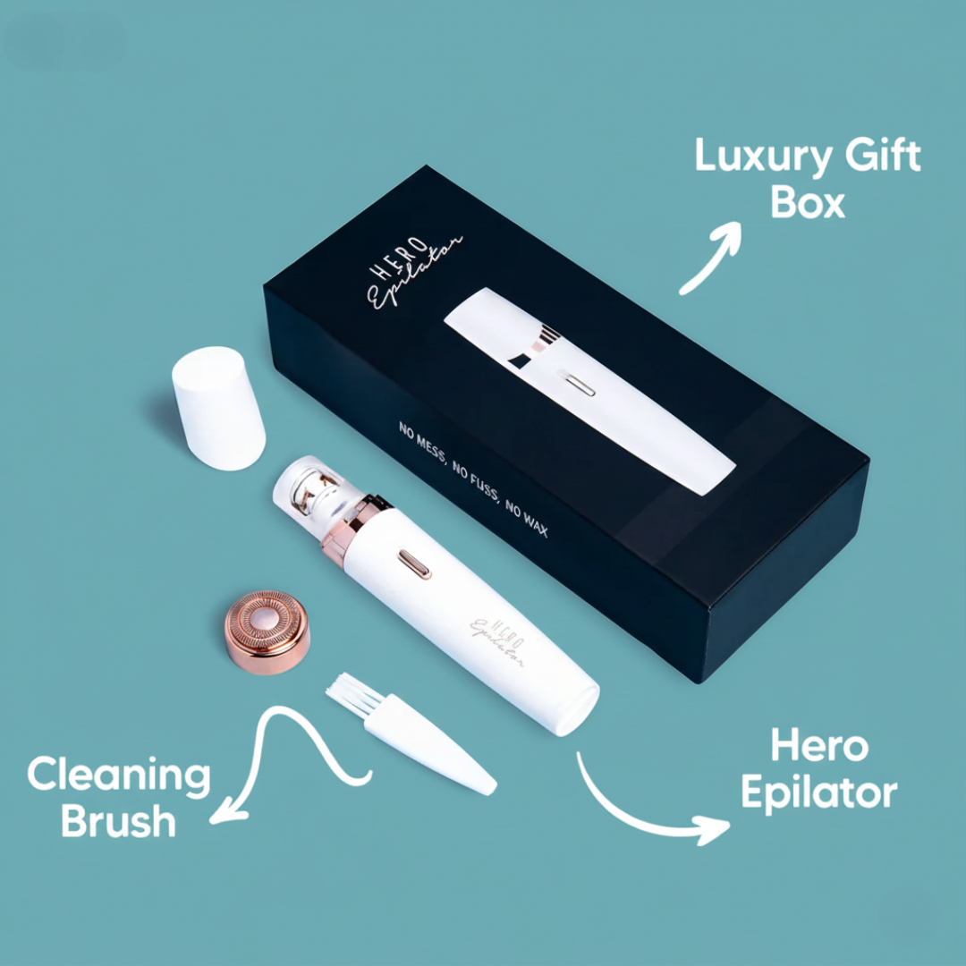 HeroEpilator™ Facial Hair Remover