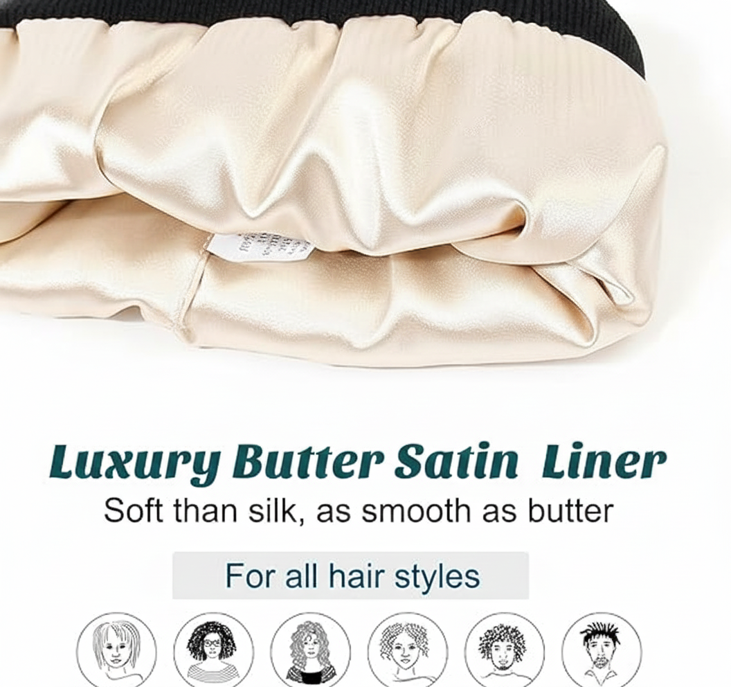 Frizz-Free Hair Beanie