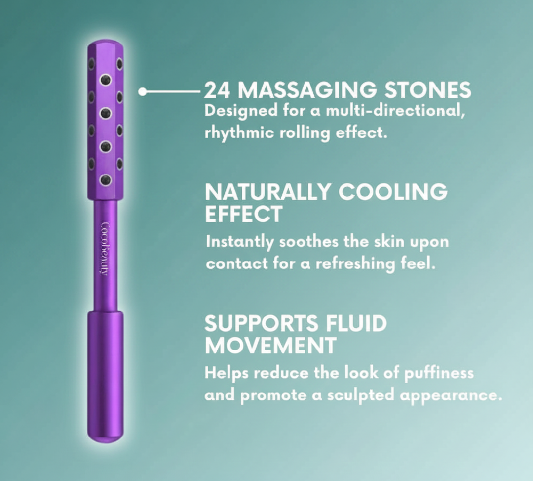 24 Germanium Facial Massaging Roller